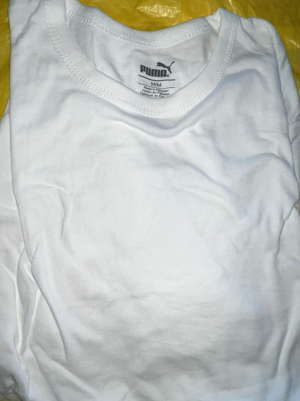 Puma Men’s Crewneck Sweater in White